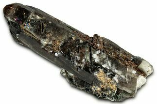 Smoky Quartz Crystal w/ Aegirine Inclusions - Malawi #326660