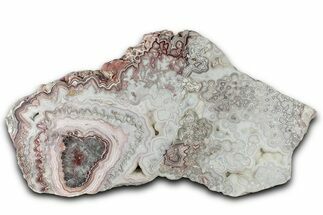 Polished Crazy Lace Agate Slab - Mexico #326107