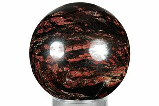 Polished Snakeskin Jasper Sphere - Western Australia #327418