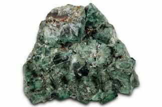 Fluorescent Green Fluorite Cluster - Diana Maria Mine, England #327238