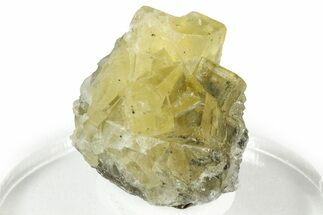 Gemmy Yellow Fluorite Cluster - Spain #327156