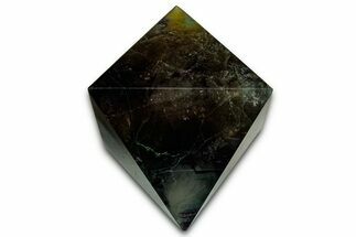 Polished Colorful Fluorite Octahedron - China #328817
