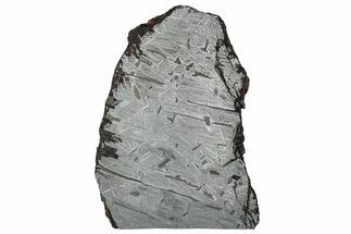 Etched Saint-Aubin Iron Meteorite Slice ( g) - France #329340