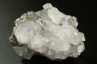 Columnar Calcite Crystals with Pyrite - Fluorescent! #330093