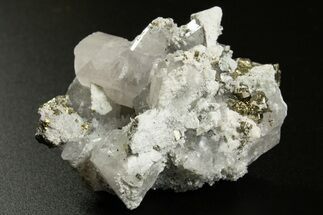 Columnar Calcite Crystals with Pyrite - Fluorescent! #330094