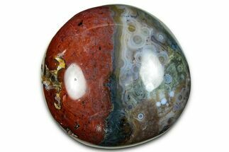 Polished Ocean Jasper Stone - Madagascar #329946