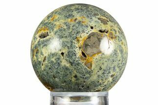 Colorful Polished Marcasite Agate Sphere - Indonesia #330196
