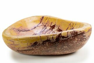 Polished Saharan Desert Jasper Bowl - Morocco #330392