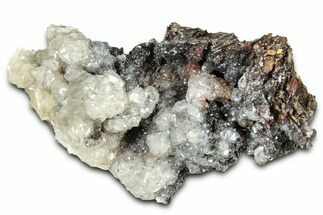 Calcite on Goethite Pseudomorphs after Gypsum - Mexico #330398