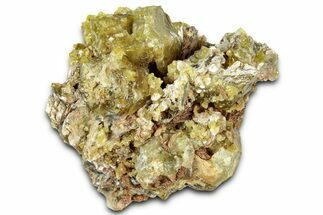 Yellow Andradite-Grossular Garnet Cluster with Clinochlore - Mali #330498