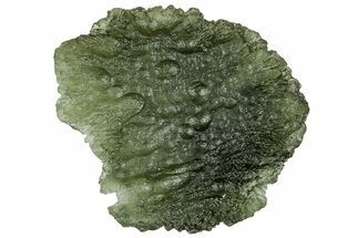 Green Moldavite Tektite ( g) - Czech Republic #330758