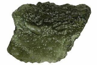 Green Moldavite Tektite ( g) - Czech Republic #330770