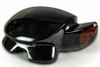 Polished Mahogany Obsidian Turtle - California #331594