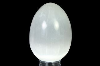 / Large Selenite Eggs - With Stand #331887