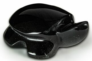 Polished Rainbow Obsidian Turtle - California #331557
