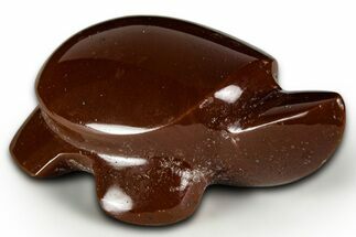 Polished Chocolate (Mahogany) Obsidian Turtle - California #331582