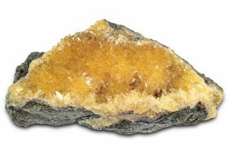 Intense Orange Calcite Crystal Cluster - Poland #332035