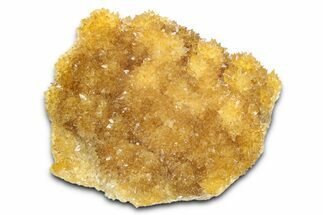 Intense Orange Calcite Crystal Cluster - Poland #332045