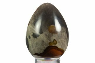 Polished Polychrome Jasper Egg - Madagascar #331731