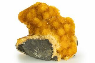 Intense Orange Calcite Crystal Cluster - Poland #331949