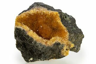 Intense Orange Calcite Crystal Cluster - Poland #331971