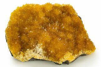 Intense Orange Calcite Crystal Cluster - Poland #331981