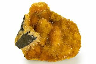 Intense Orange Calcite Crystal Cluster - Poland #331992