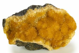 Intense Orange Calcite Crystal Cluster - Poland #331994