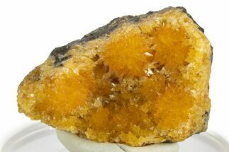 Intense Orange Calcite Crystal Cluster - Poland #332017
