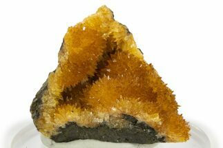 Intense Orange Calcite Crystal Cluster - Poland #332020