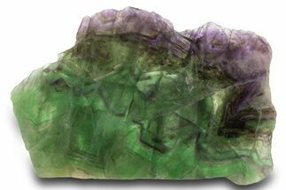 Colorful, Polished Fluorite Slab - China #333261