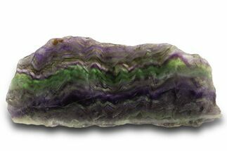 Colorful, Polished Fluorite Slab - China #333265