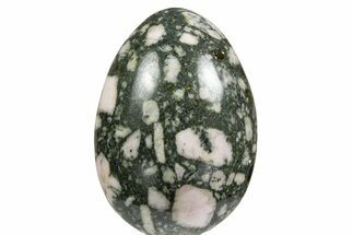 Polished Chinese Writing Rock Egg - Alaska #334141