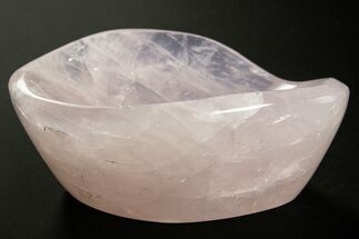 Polished Rose Quartz Dish #336878