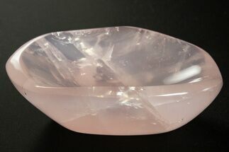 Polished Rose Quartz Dish #336881
