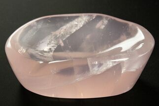 Polished Rose Quartz Dish #336893