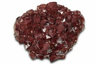 Thunder Bay Amethyst Cluster with Hematite - Canada #337166