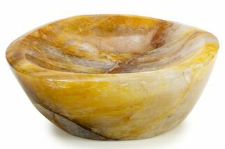 Beautiful Polished Hematoid Quartz Bowl - Madagascar #337210