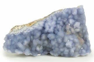 Blue Chalcedony Pseudomorph After Anhydrite - Peru #337378