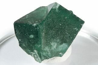 Fluorescent Green Fluorite Twins - Diana Maria Mine, England #337481