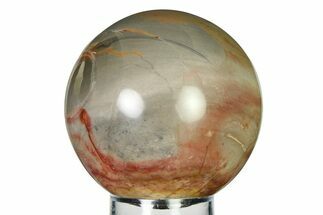 Polished Polychrome Jasper Sphere - Madagascar #337243