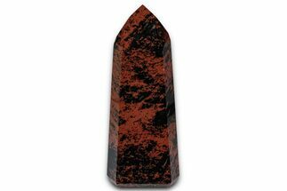 Polished Mahogany Obsidian Tower #337839