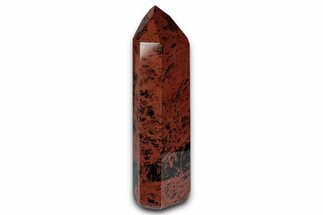 Polished Mahogany Obsidian Tower #337842