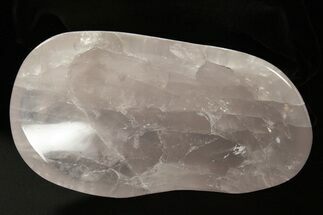 Polished Rose Quartz Dish #338440