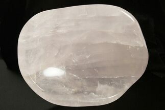 Polished Rose Quartz Dish #338445