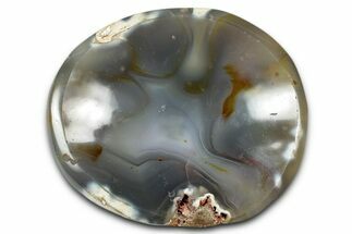 Polished Orca Agate Dish - Madagascar #339433