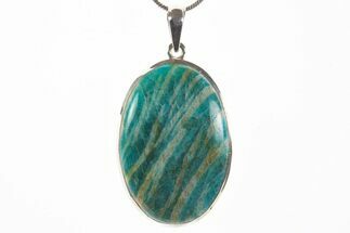 Amazonite Pendant (Necklace) - Sterling Silver #339841