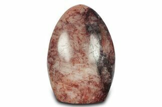 Tall, Free-Standing, Polished Hematoid Quartz - Madagascar #341594