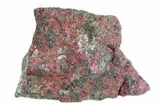 Rare, Vibrant Red Gillespite Specimen - Canada #341656