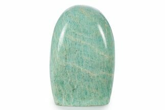 Free-Standing Chatoyant Polished Amazonite - Madagascar #336621